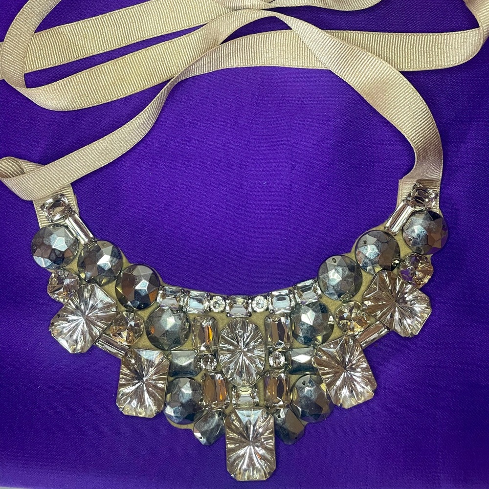 Crystal Bib Necklace